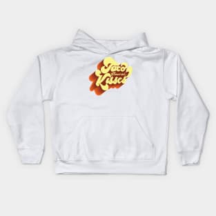 Taco Flavored Kisses Kids Hoodie